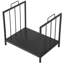 33cm W Metal Log Rack