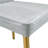 Modern 63" Faux Marble Dining Table Set with Spring-Supported PU Leather Chairs-117431213-131316160-131316161