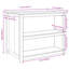 Vidaxl Kitchen Island Panama 112X77x90 Cm Solid Wood Pine