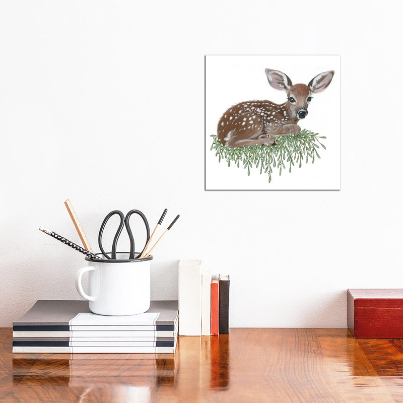 Fawn - Wrapped Canvas Print, 30.48 cm H x 30.48 cm W