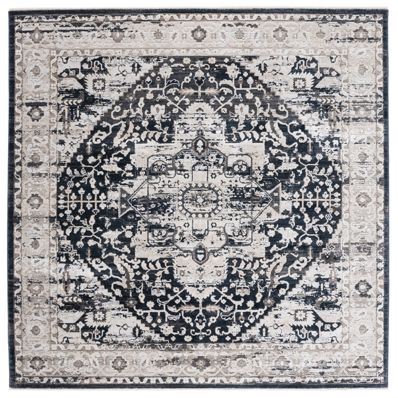 Mayflower Performance Oriental Rug, Square 6'7"