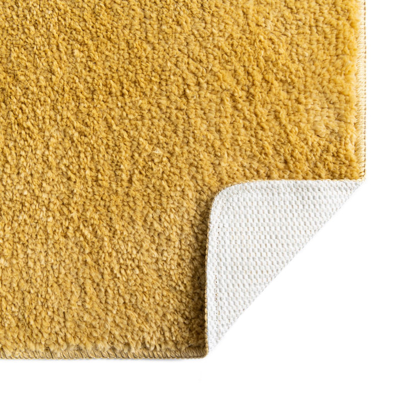 Carennac Non-Slip Bath Mat, Mustard