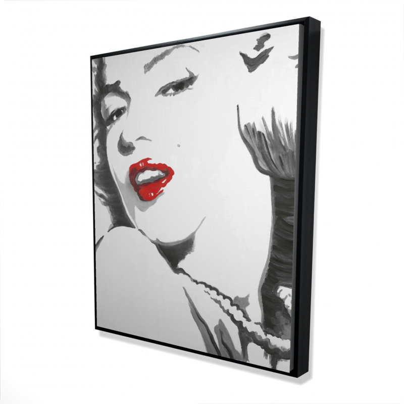 «Marilyn Monroe Outline Style» sur toile