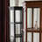 Retro Black Solid Wood Display Stand-718759912