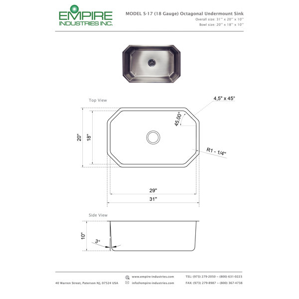 Product Dimensions