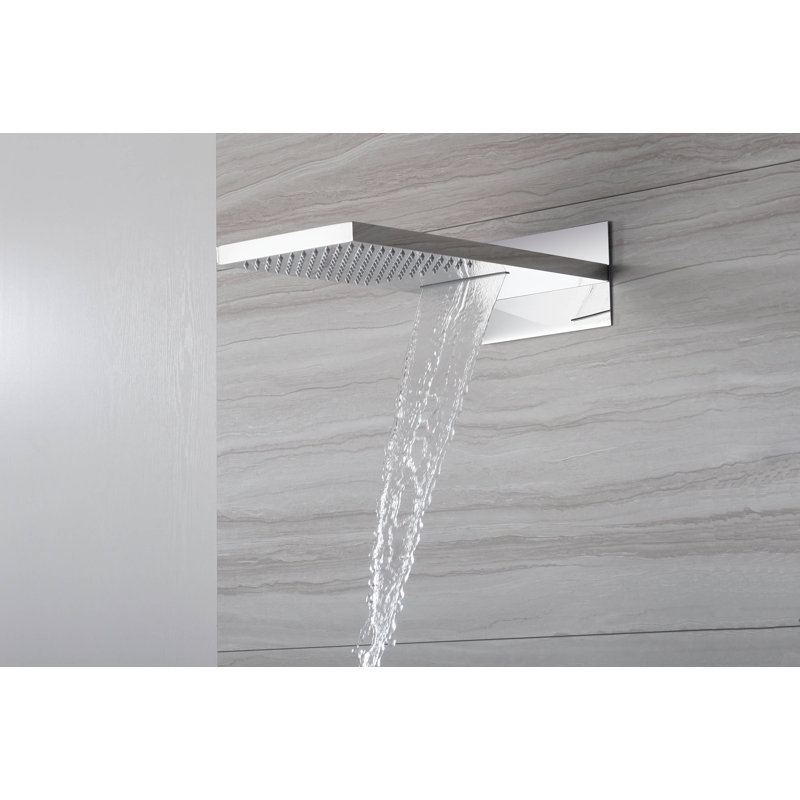 All-In-One Kit with Rough in-Valve, Chrome