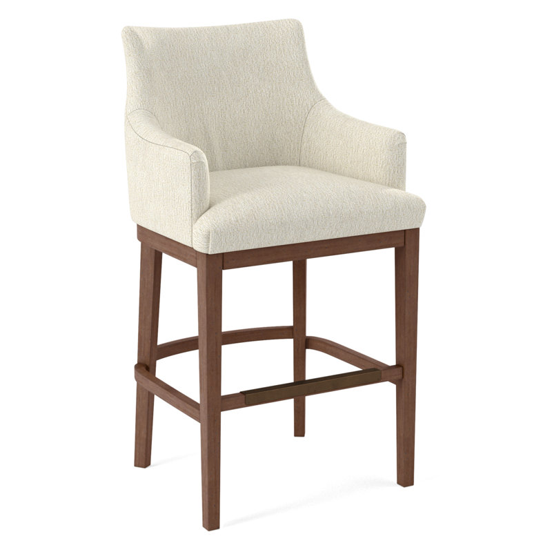 Upholstered Stool, 61606-88, Espresso