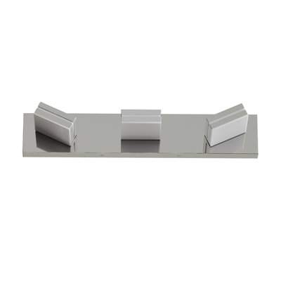 Applique murale moderne à 3 lumières pour salle de bain et miroir, design minimaliste élégant, écoénergétique, facile à installer