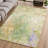 Premium Machine Washable Mayfield AMF2223 Floral Rug-709027815-709027810