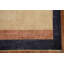 Tapis rayé Gabbeh 7 x 8