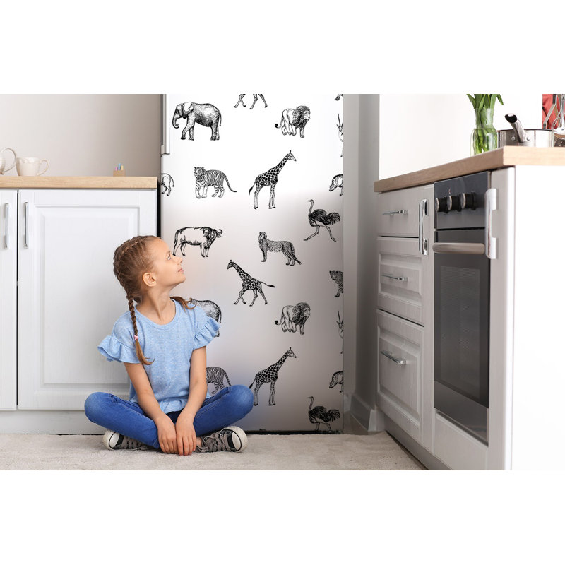 Animals Door Decal