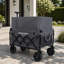 Chariot utilitaire extensible à double couche avec 100% d'espace supplémentaire - Chariot d'épicerie pour le camping, le magasinage, les sports, le jardinage, la pêche-116093535