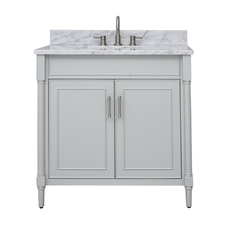 Bristol 37'' W Single Vanity, Light Gray