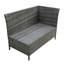 Adidev Rattan Wicker 9 - Person Seating Group with Cushions