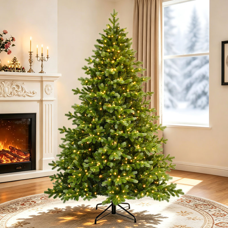 Sapin de Noël pré-illuminé, H 4 pi
