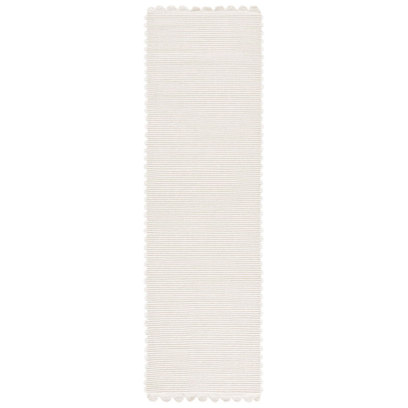 Alexana Wool and Cotton Hand Woven Area Rug, Runner 69 X 244