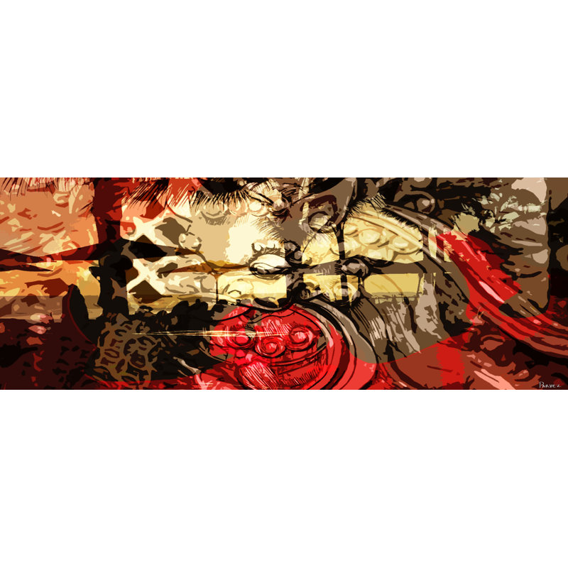 Parvez Taj - Wrapped Canvas Panoramic Print, 38cm H x 114cm W x 3.8cm D