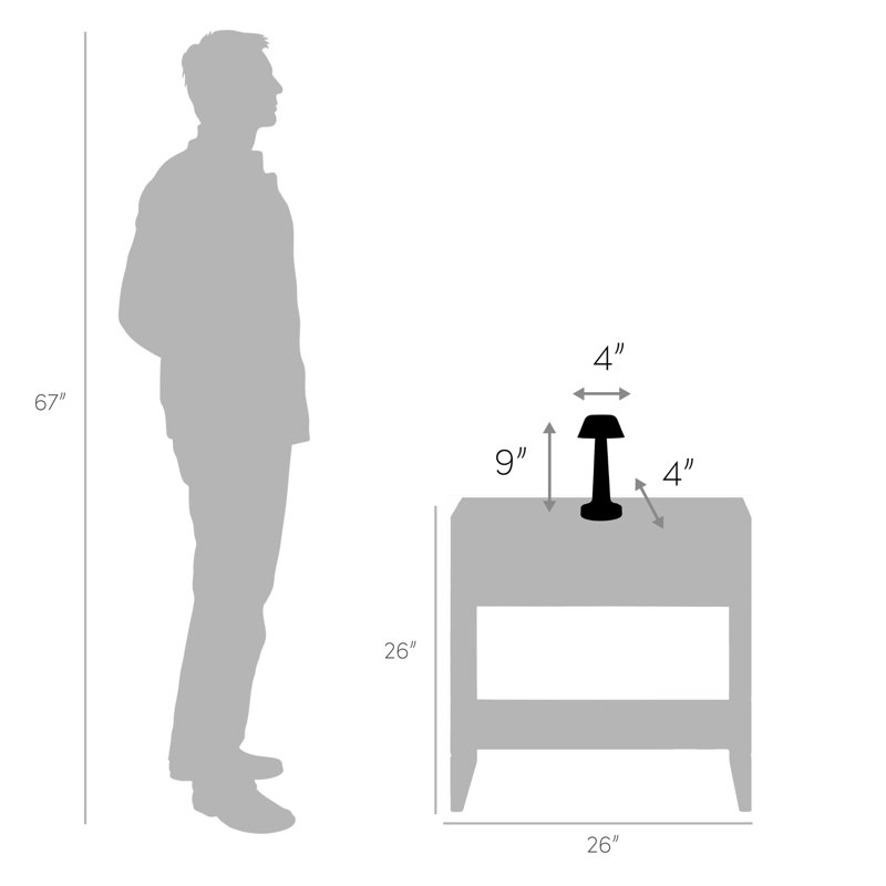 Lampe de table Hilburn