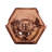 Copper Bee Fountain and Birdbath with Stake
