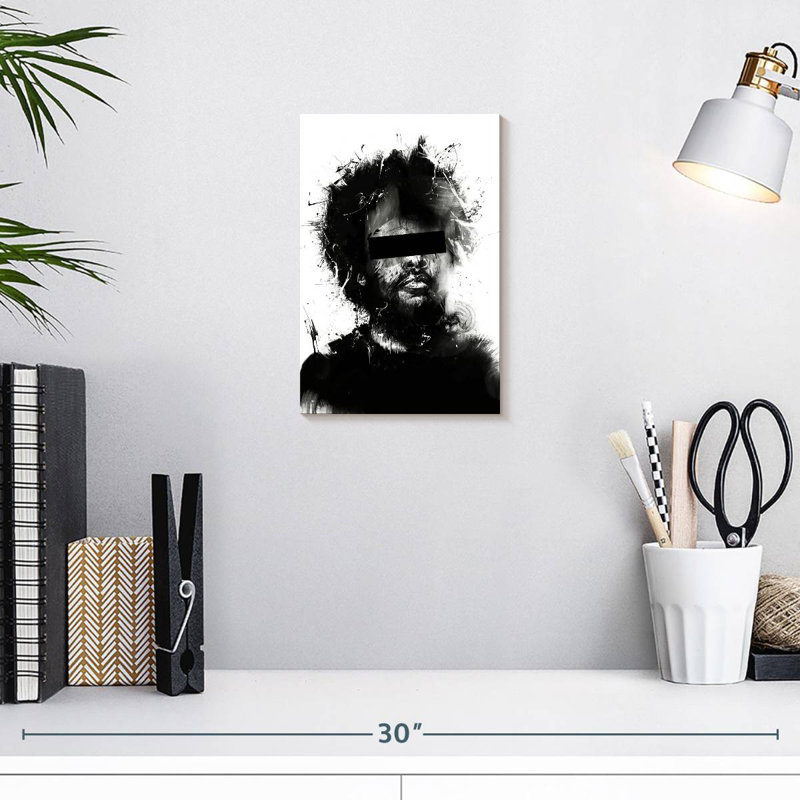 Portrait de Leisha Splash, H 12 po x l 8 po