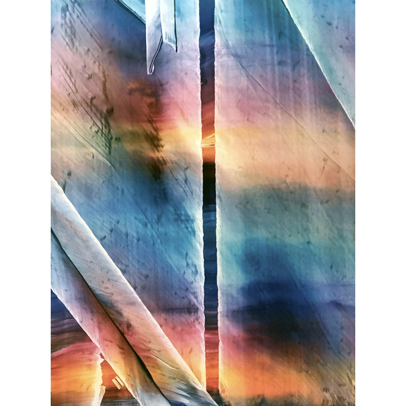 # 96 par Hratch Isirelian - Peinture encadrée, H 31,25 po x l 25,25 po