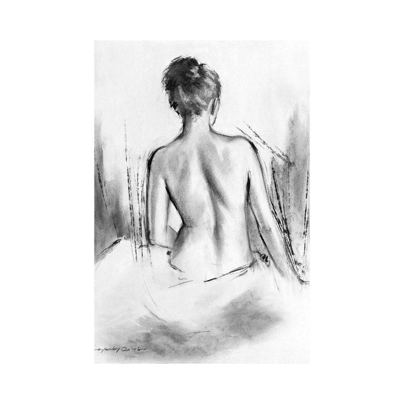 Soft Silhouette VI by E.A. Orme - Wrapped Canvas Painting, 101.6 cm H x 66.04 cm W x 3.175 cm D