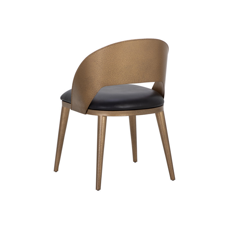 Dezirae Leather Upholstered Dining Chair