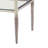 Irja Glass Top End Table