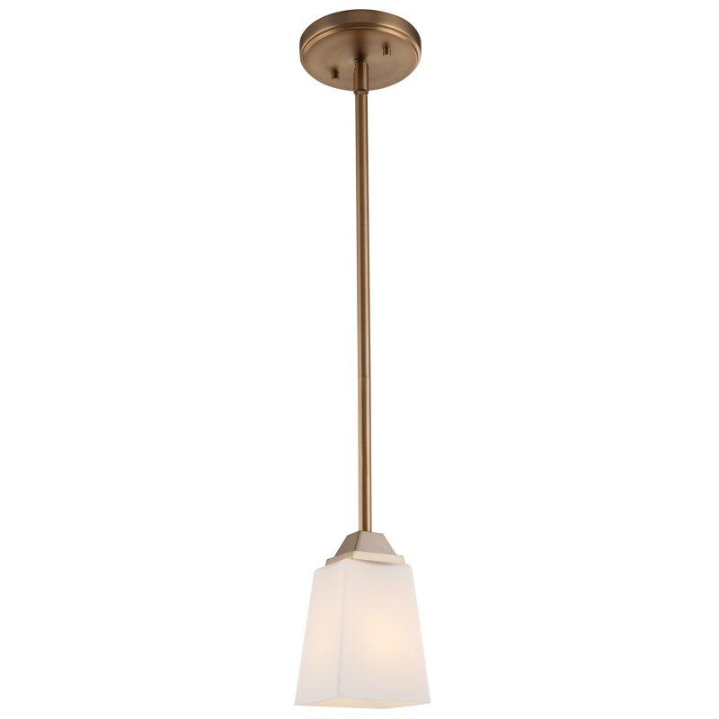 Thiel 1 - Light Single Pendant, Brushed Brass