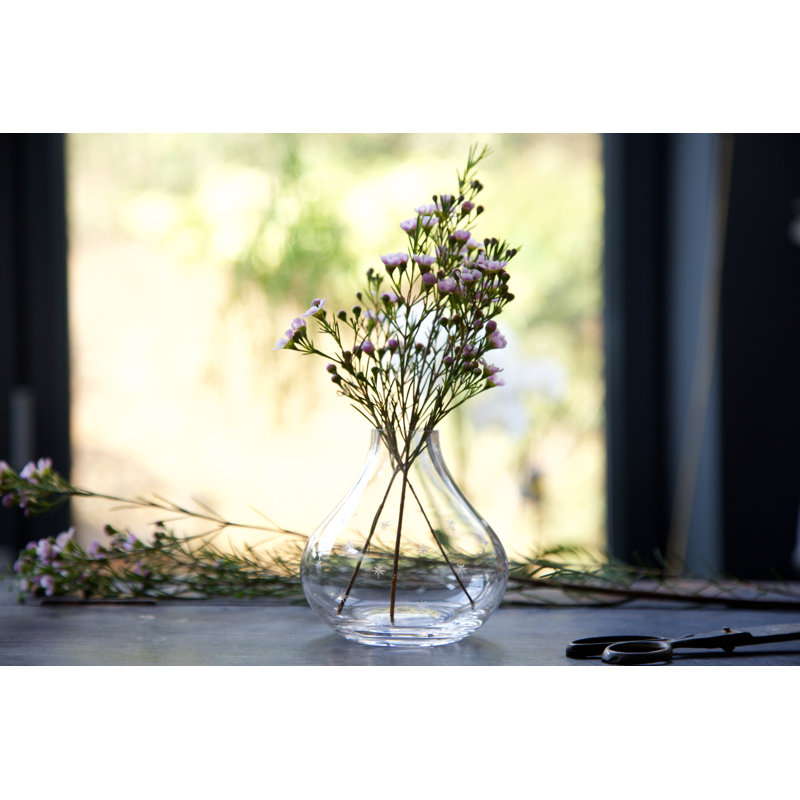 Handmade Lead Free Crystal Table Vase
