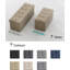 110x38x38cm Linen Upholstered Storage Bench-132398328