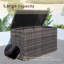 Coffre de terrasse en osier Seattle-124063434