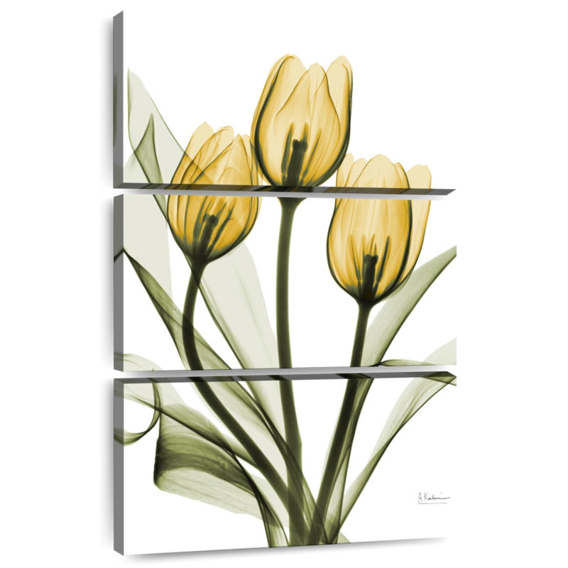 Bouquet de tulipes dorées Harnek, H 45 po x l 28 po