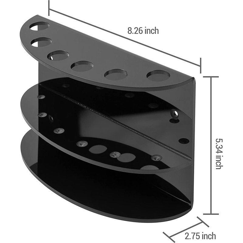 Acrylic Pen Holder, Black