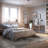 Rug Branch Layla 4' x 6' (3'9" x 5'6") Grey/Brown Distressed Lattice  Indoor Area Rug, Traditional, Medium Pile, Stain-Resistant Carpet - Living Room, Bedroom, Dining Room, and Kitchen-37185310
