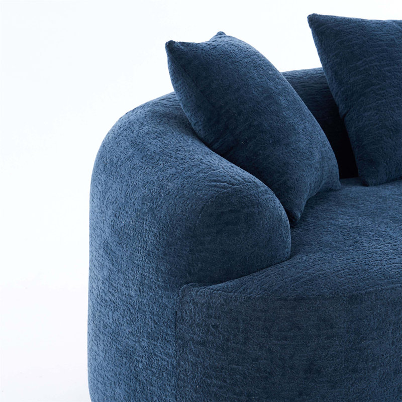 Canapé à compression confortable à deux places avec du coton haute densité et de la mousse à mémoire de forme, convient aux espaces résidentiels et commerciaux pour améliorer l'expérience de vie