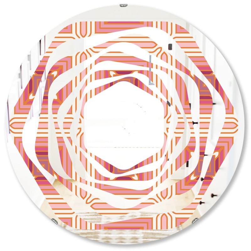 Miroir mural Whirl, H 31,5 po x l po
