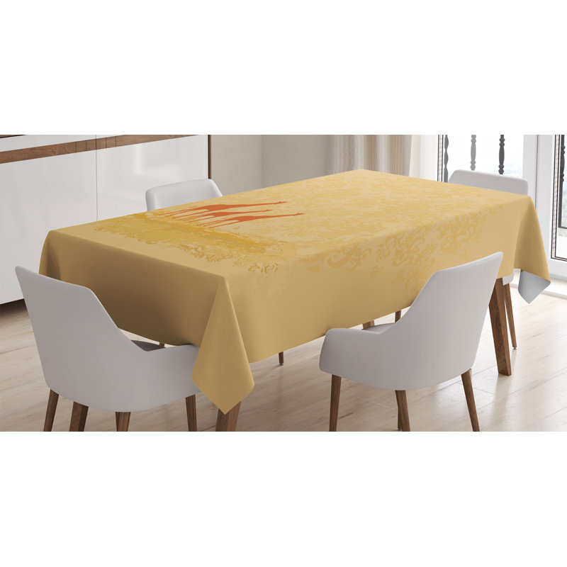 Giraffe Tablecloth, 84" L x 60" W