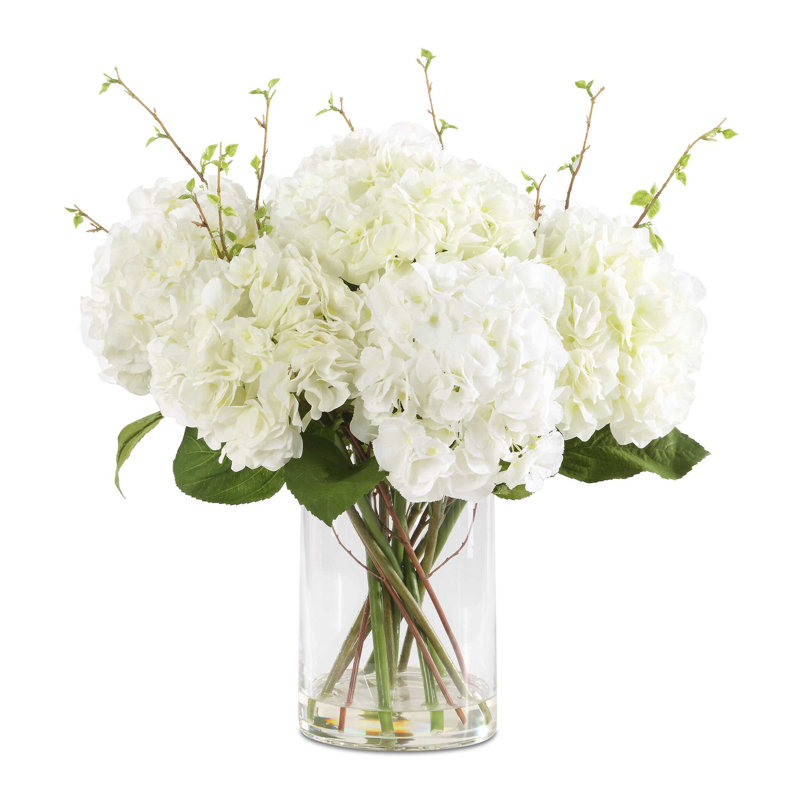 Centre de table hortensia Uttermost Anastasia