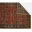 Farahan Hand Knotted Wool Oriental Area Rug in Red/Navy/Ivory