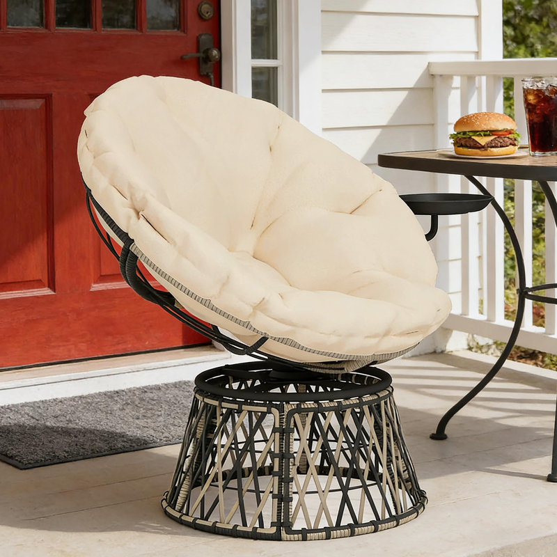 Fauteuil circulaire, fauteuil pivotant Papasan