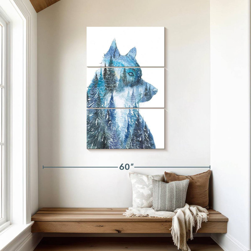 Loup Brampt, H 45 po x l 28 po