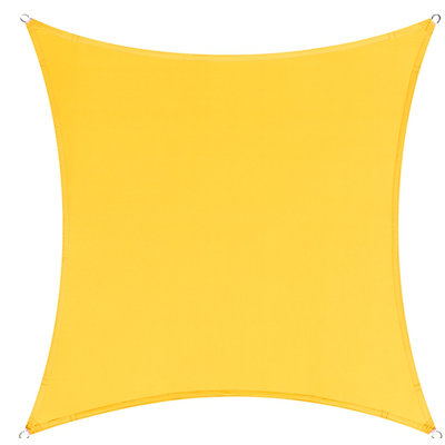 Toile d'ombrage carrée imperméable 9,5 pi x 9,5 pi