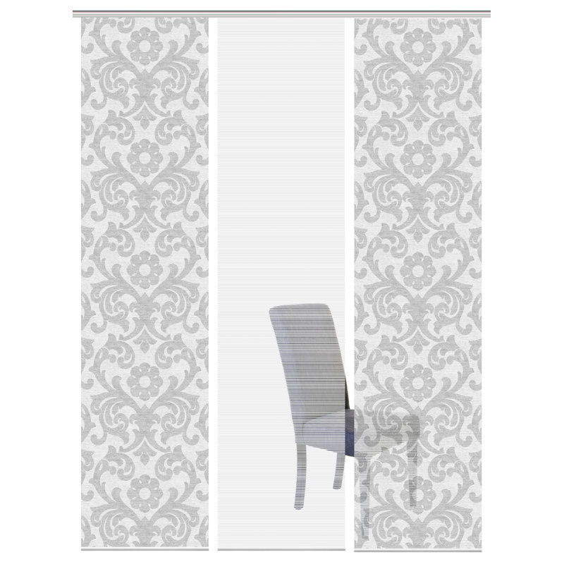Gable Semi Sheer Curtain Panel Pair