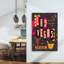 Retro Las Vegas Cocktails Abstract Classic Retro City Wall Art Print 1 Piece Wrapped Canvas Wall Art-168250006