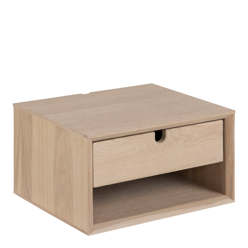 Avenly 37cm W Manufactured Wood Bedside Table