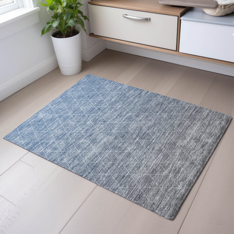 Premium Machine Washable Verrett AMF1175 Geometric Rug, Rectangle 1'8" x 2'6"