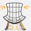 Metal Rocking Chair
