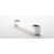 Chrome poli / blanc