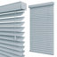 Premium PVC Faux Wood Venetian Blinds, Moisture-Resistant Corded Window Shades for Home & Office-734256246-734256251